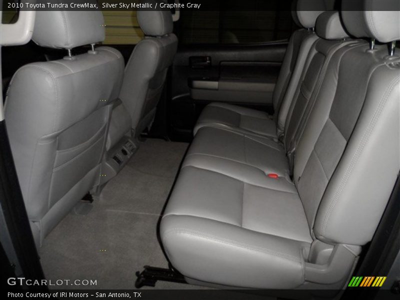 Silver Sky Metallic / Graphite Gray 2010 Toyota Tundra CrewMax