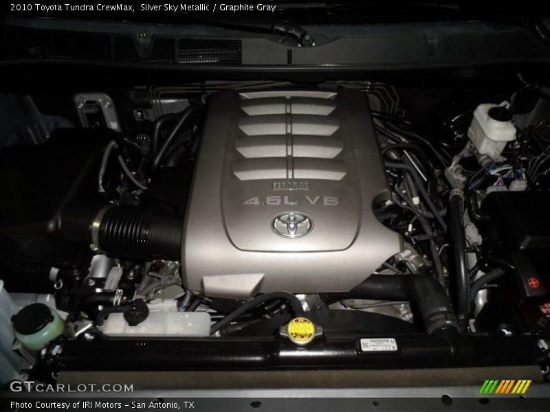 Silver Sky Metallic / Graphite Gray 2010 Toyota Tundra CrewMax