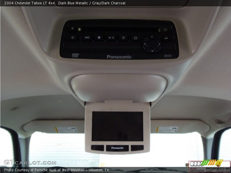Dark Blue Metallic / Gray/Dark Charcoal 2004 Chevrolet Tahoe LT 4x4