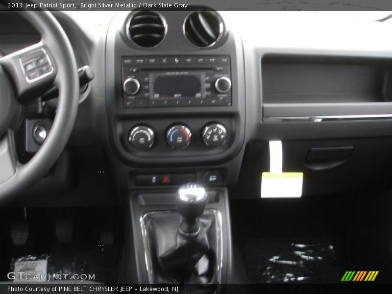 Bright Silver Metallic / Dark Slate Gray 2013 Jeep Patriot Sport