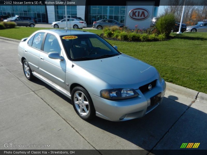 Molten Silver / Stone 2002 Nissan Sentra SE-R