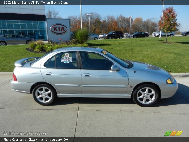 Molten Silver / Stone 2002 Nissan Sentra SE-R