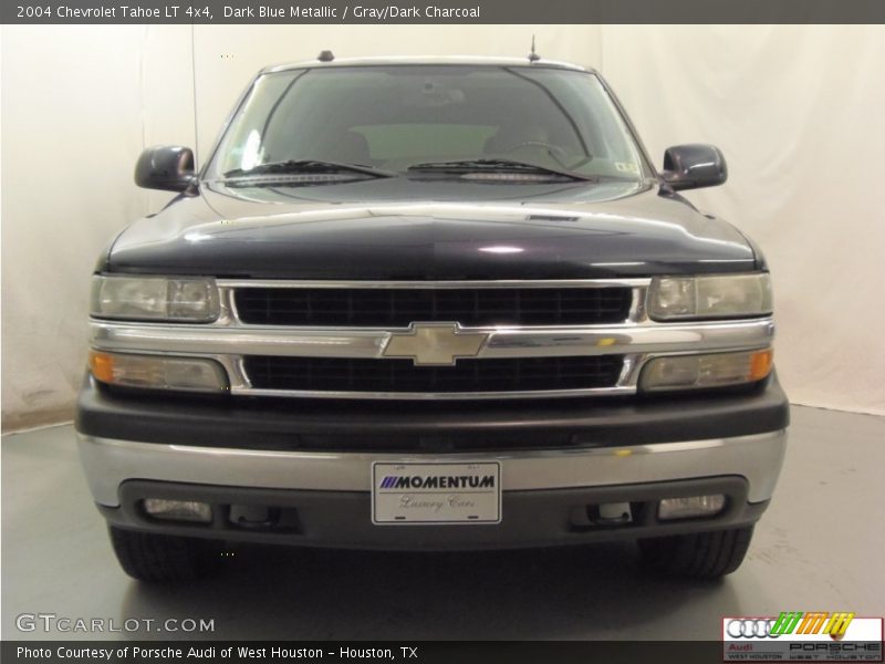 Dark Blue Metallic / Gray/Dark Charcoal 2004 Chevrolet Tahoe LT 4x4