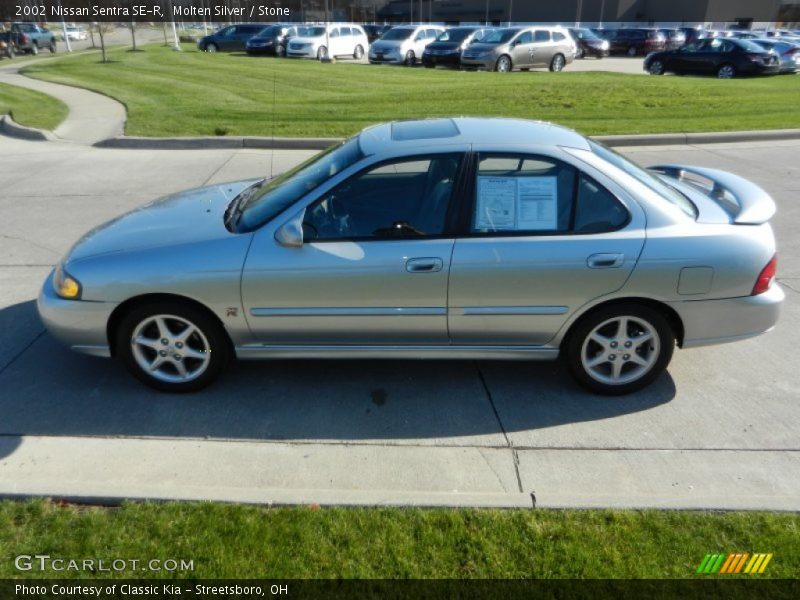 Molten Silver / Stone 2002 Nissan Sentra SE-R