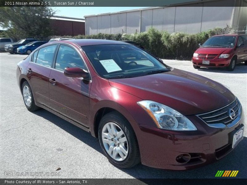 Tuscan Sun / Charcoal 2011 Nissan Altima 2.5 S