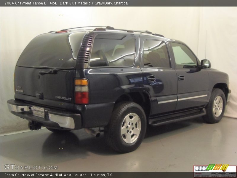 Dark Blue Metallic / Gray/Dark Charcoal 2004 Chevrolet Tahoe LT 4x4