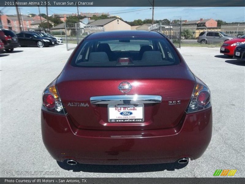 Tuscan Sun / Charcoal 2011 Nissan Altima 2.5 S