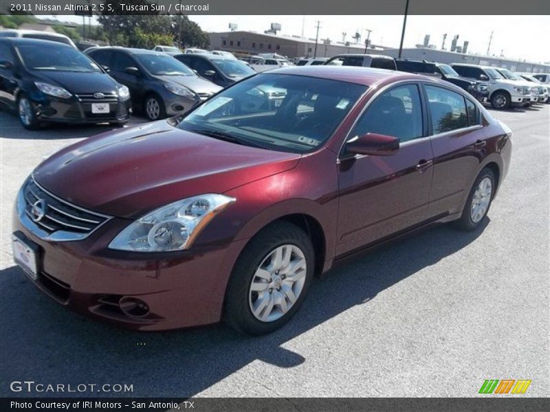 Tuscan Sun / Charcoal 2011 Nissan Altima 2.5 S