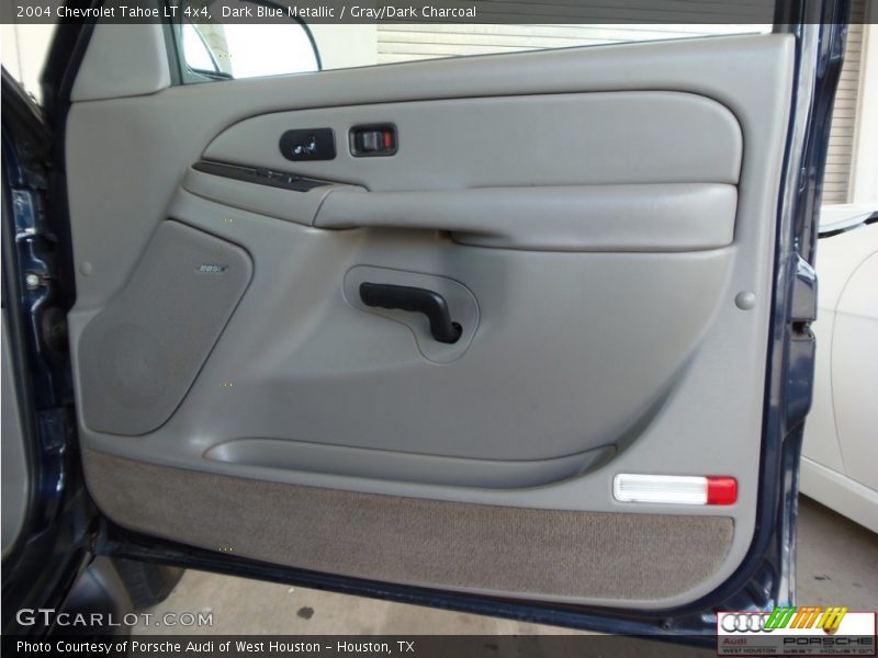 Dark Blue Metallic / Gray/Dark Charcoal 2004 Chevrolet Tahoe LT 4x4