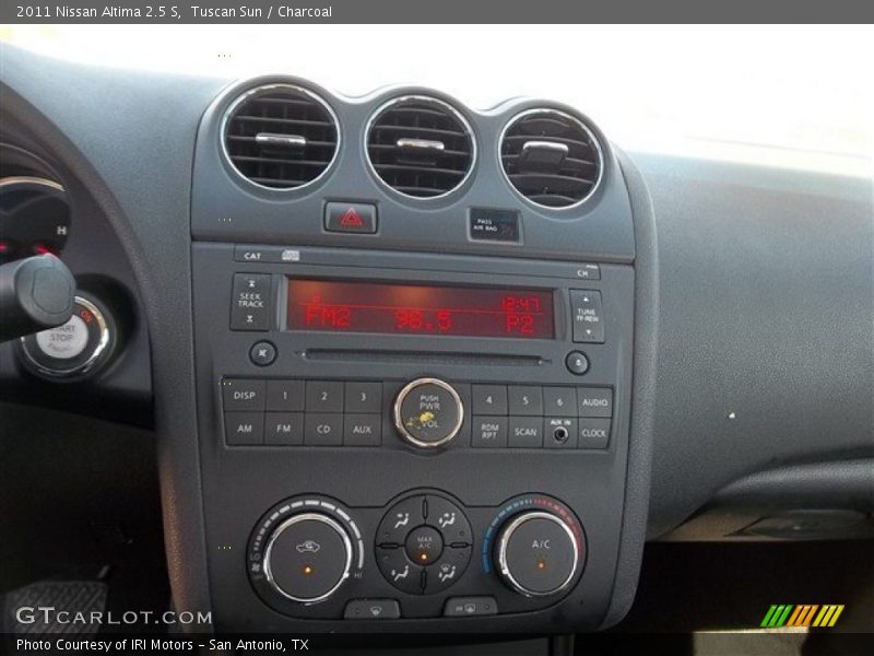 Tuscan Sun / Charcoal 2011 Nissan Altima 2.5 S
