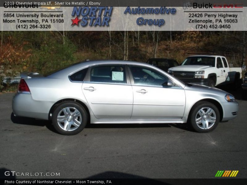 Silver Ice Metallic / Ebony 2013 Chevrolet Impala LT