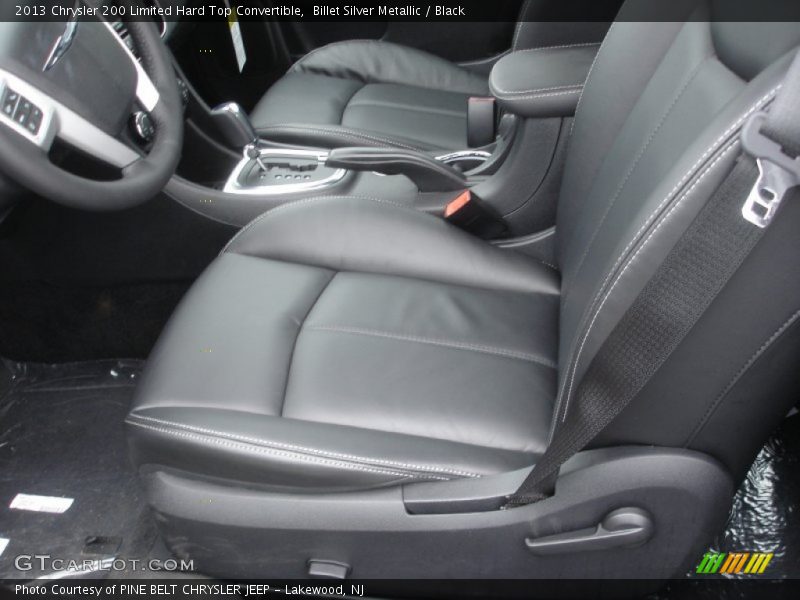 Billet Silver Metallic / Black 2013 Chrysler 200 Limited Hard Top Convertible