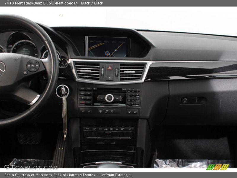 Black / Black 2010 Mercedes-Benz E 550 4Matic Sedan
