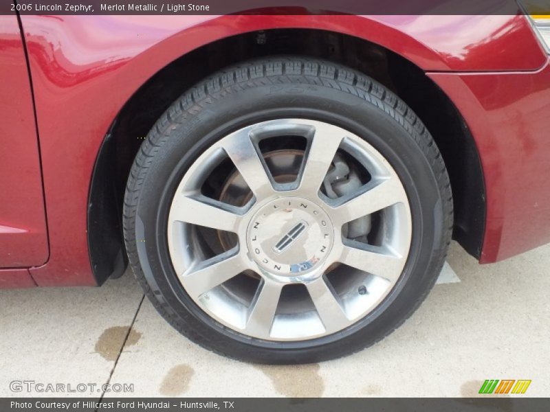 Merlot Metallic / Light Stone 2006 Lincoln Zephyr