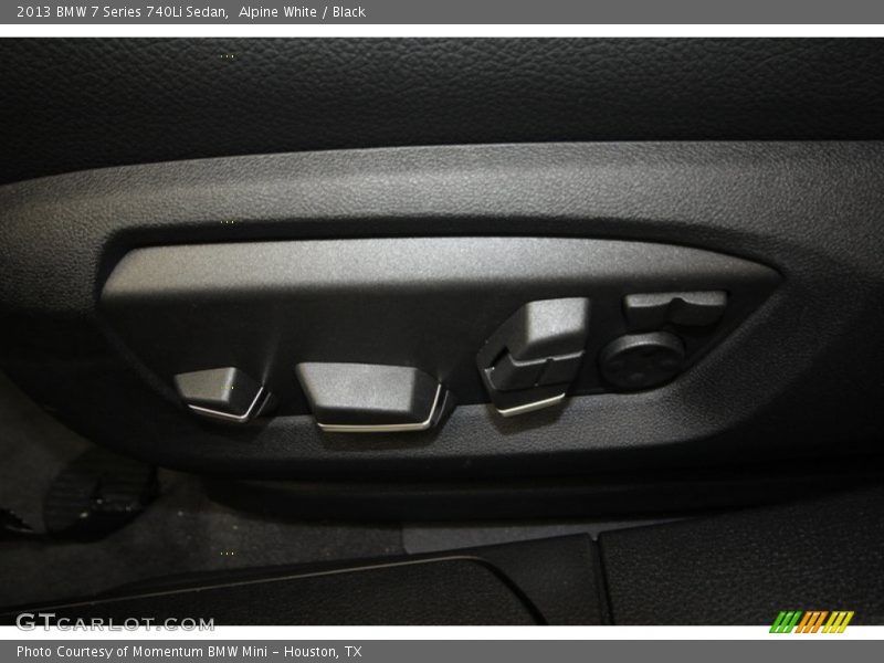Alpine White / Black 2013 BMW 7 Series 740Li Sedan