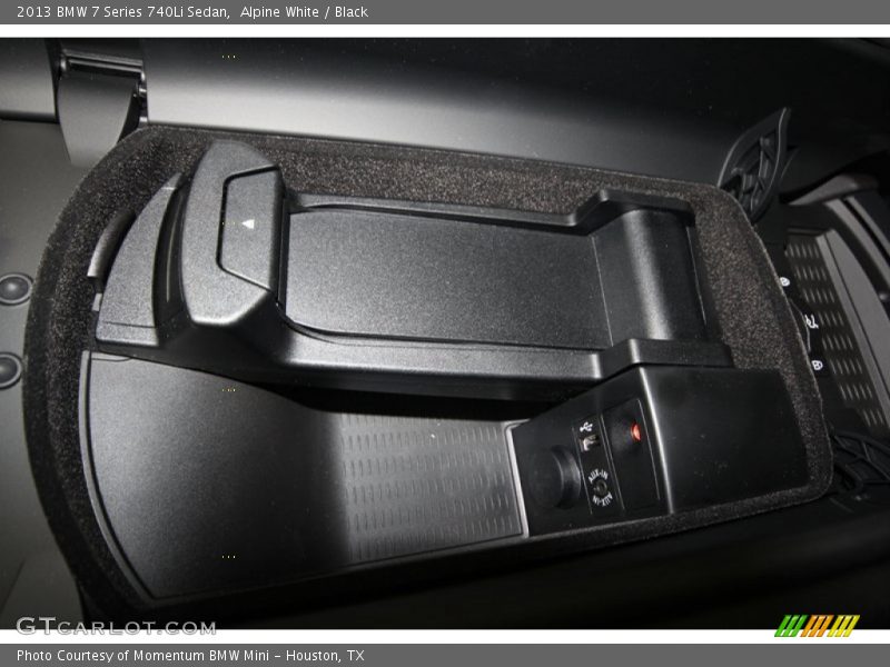 Alpine White / Black 2013 BMW 7 Series 740Li Sedan