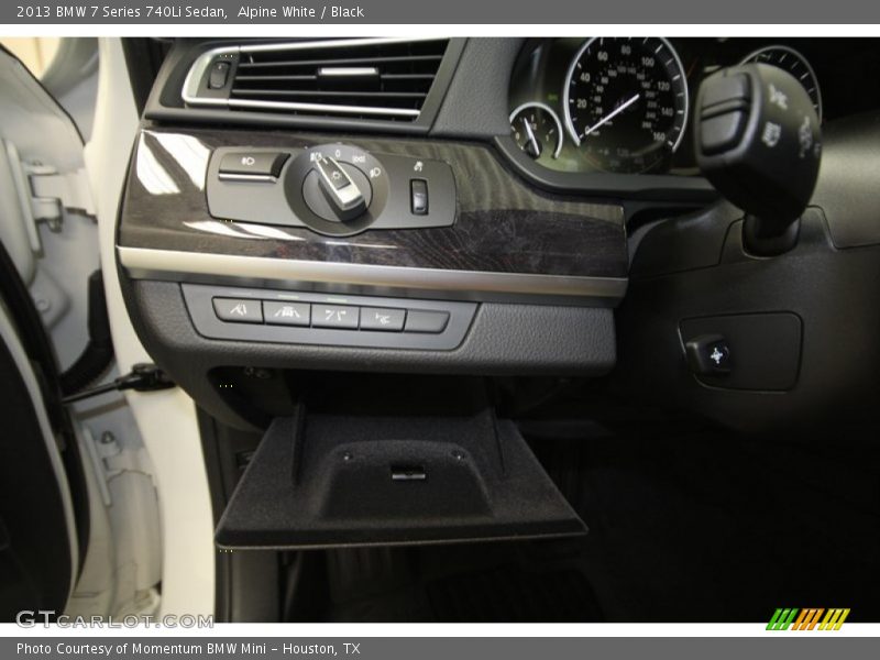Alpine White / Black 2013 BMW 7 Series 740Li Sedan