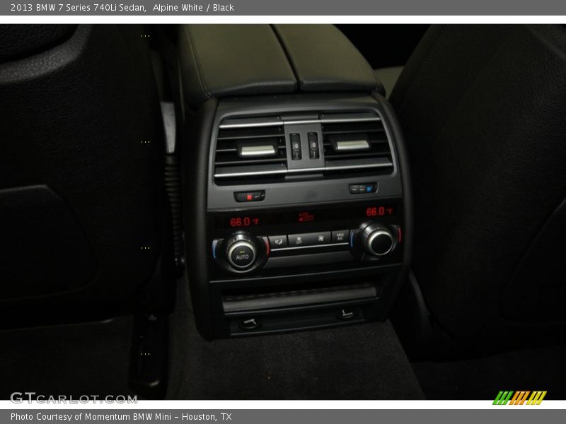 Alpine White / Black 2013 BMW 7 Series 740Li Sedan