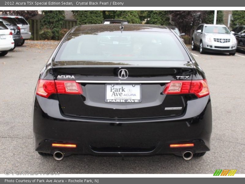 Crystal Black Pearl / Ebony 2012 Acura TSX Special Edition Sedan