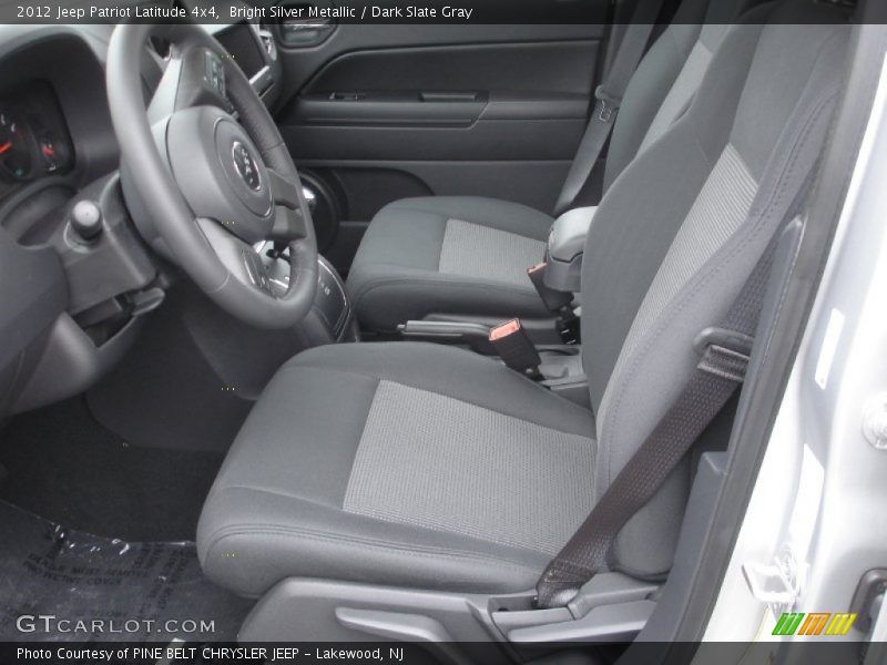 Bright Silver Metallic / Dark Slate Gray 2012 Jeep Patriot Latitude 4x4