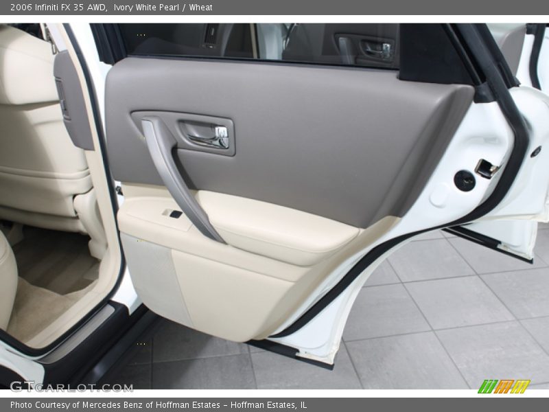 Ivory White Pearl / Wheat 2006 Infiniti FX 35 AWD