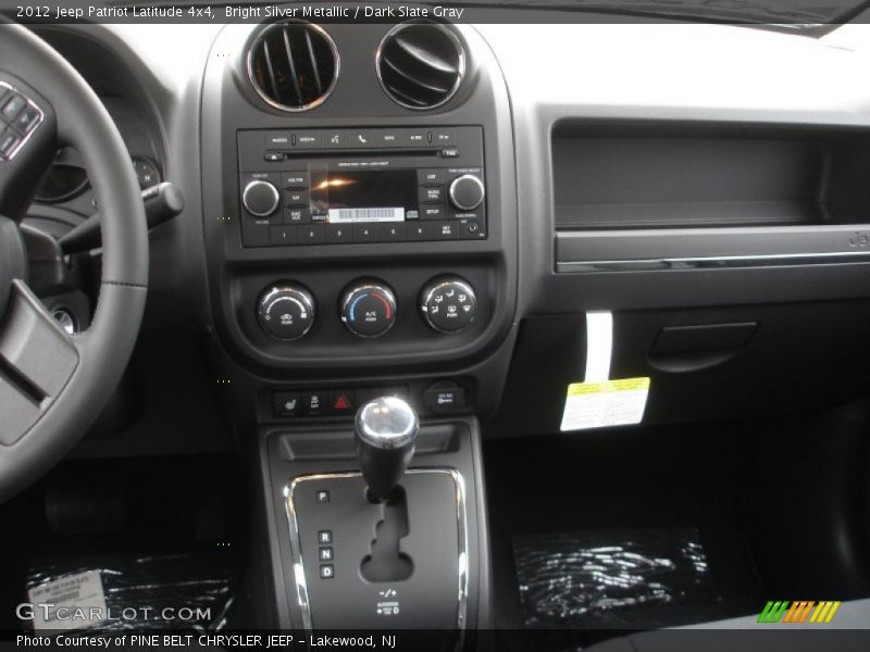 Bright Silver Metallic / Dark Slate Gray 2012 Jeep Patriot Latitude 4x4
