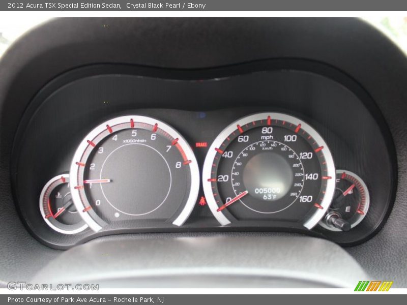  2012 TSX Special Edition Sedan Special Edition Sedan Gauges