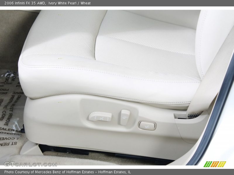 Ivory White Pearl / Wheat 2006 Infiniti FX 35 AWD
