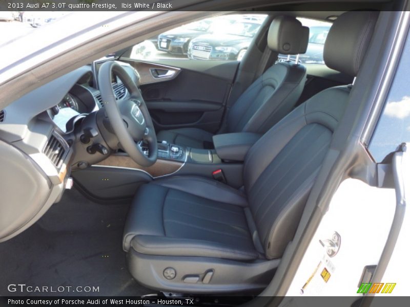 Ibis White / Black 2013 Audi A7 3.0T quattro Prestige