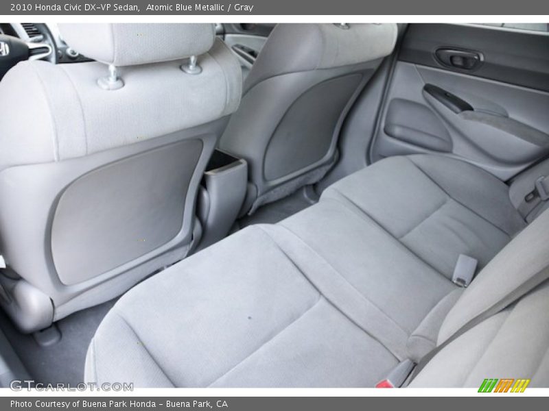 Atomic Blue Metallic / Gray 2010 Honda Civic DX-VP Sedan