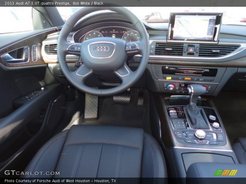 Ibis White / Black 2013 Audi A7 3.0T quattro Prestige