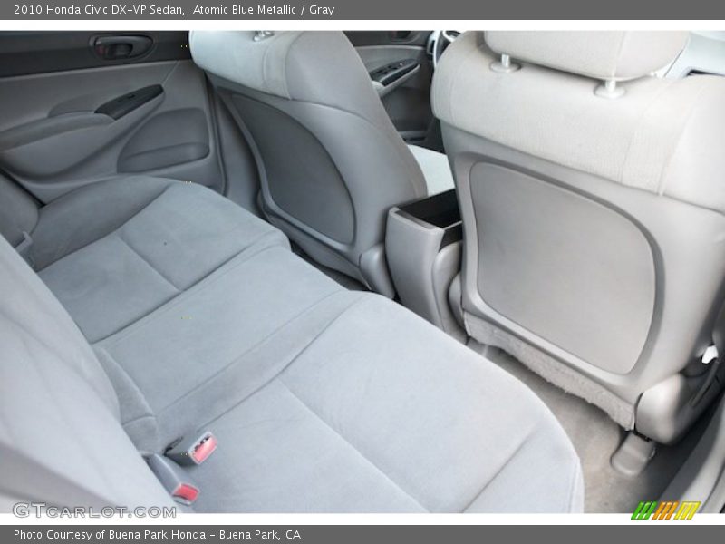 Atomic Blue Metallic / Gray 2010 Honda Civic DX-VP Sedan