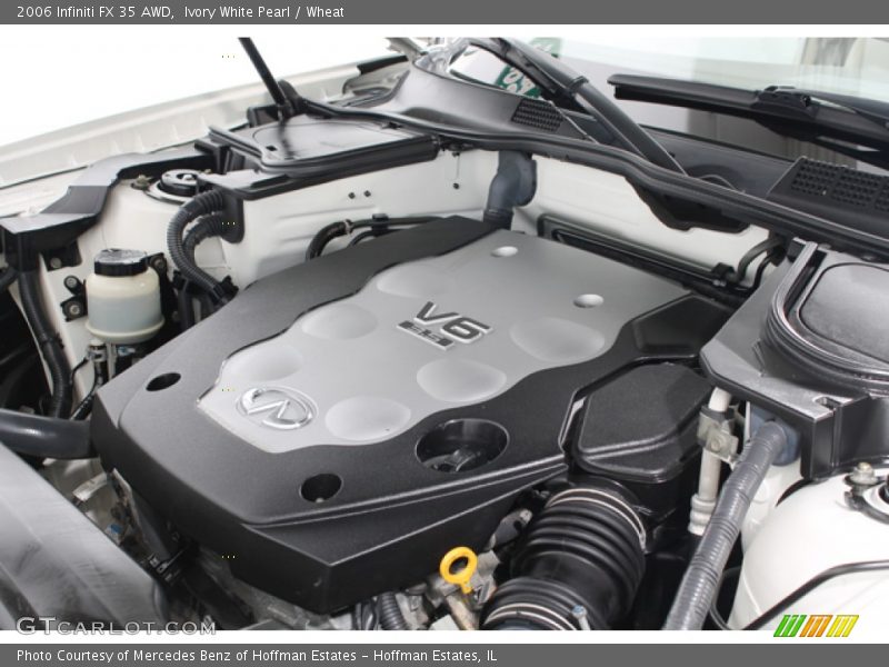 Ivory White Pearl / Wheat 2006 Infiniti FX 35 AWD