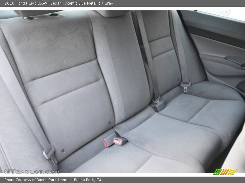 Atomic Blue Metallic / Gray 2010 Honda Civic DX-VP Sedan