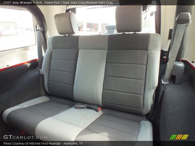 Flame Red / Dark Slate Gray/Medium Slate Gray 2007 Jeep Wrangler X 4x4