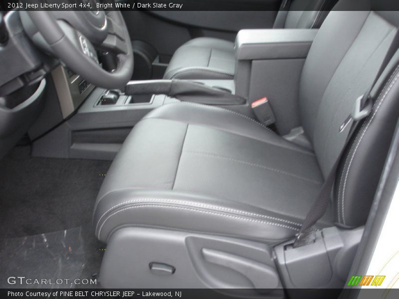 Bright White / Dark Slate Gray 2012 Jeep Liberty Sport 4x4