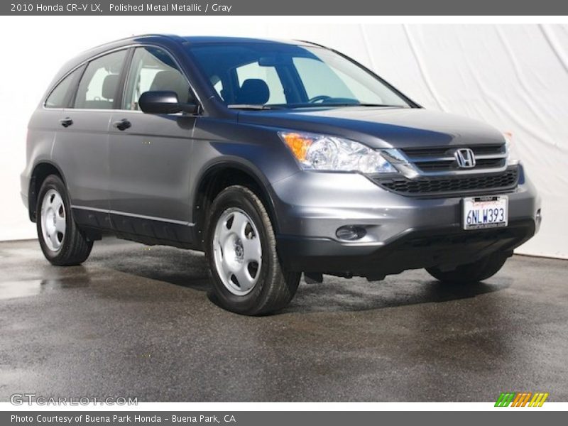 Polished Metal Metallic / Gray 2010 Honda CR-V LX