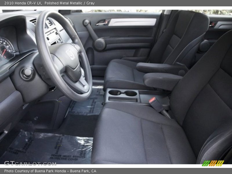 2010 CR-V LX Gray Interior