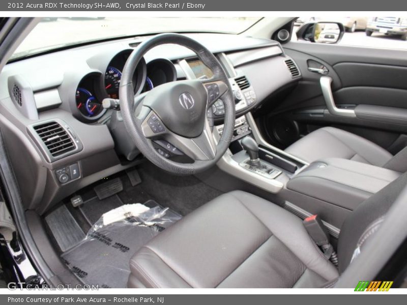 Ebony Interior - 2012 RDX Technology SH-AWD 