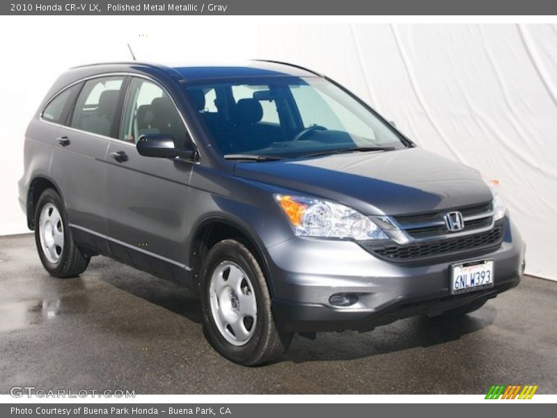 Polished Metal Metallic / Gray 2010 Honda CR-V LX