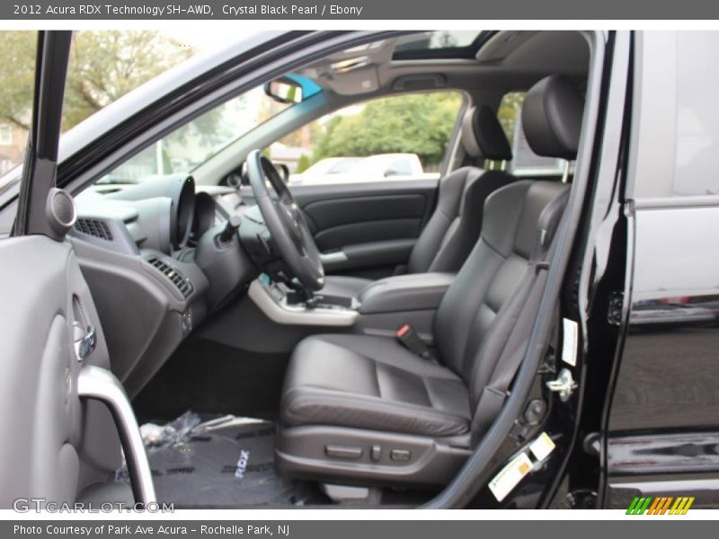 Crystal Black Pearl / Ebony 2012 Acura RDX Technology SH-AWD
