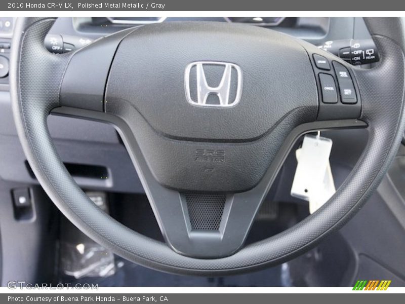 Polished Metal Metallic / Gray 2010 Honda CR-V LX