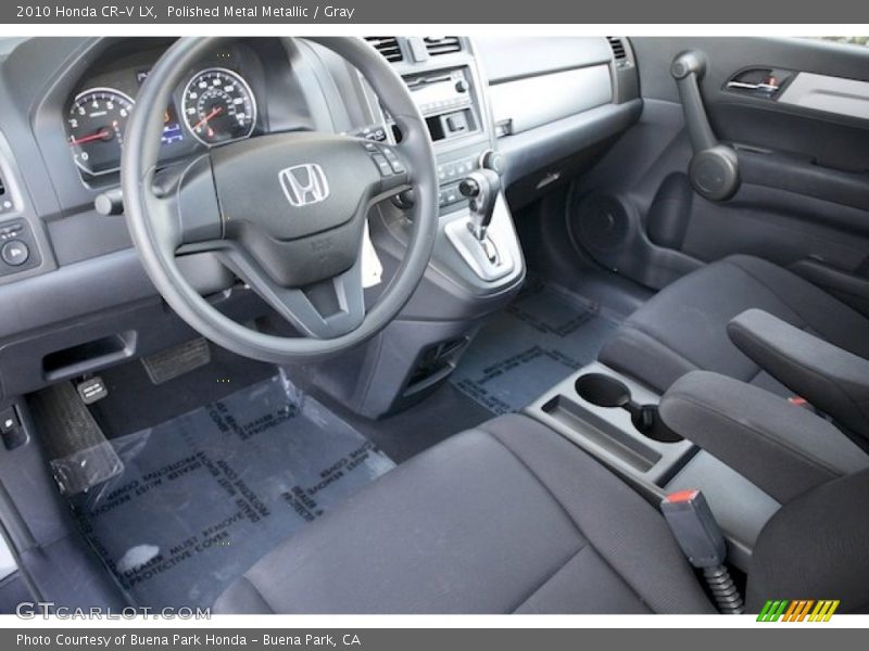 Gray Interior - 2010 CR-V LX 