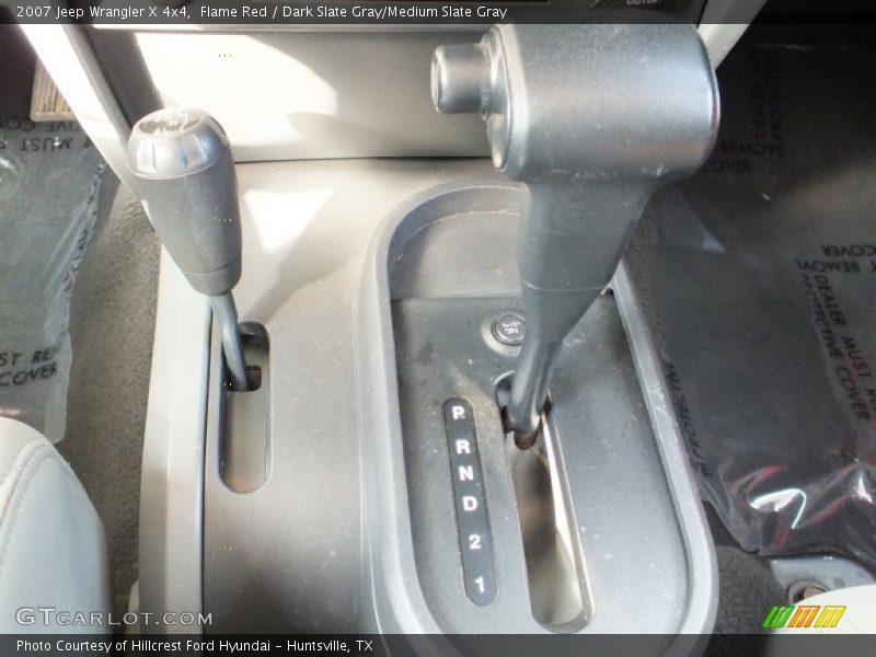 Flame Red / Dark Slate Gray/Medium Slate Gray 2007 Jeep Wrangler X 4x4