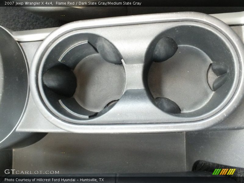 Flame Red / Dark Slate Gray/Medium Slate Gray 2007 Jeep Wrangler X 4x4
