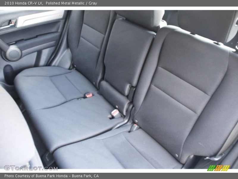 Rear Seat of 2010 CR-V LX