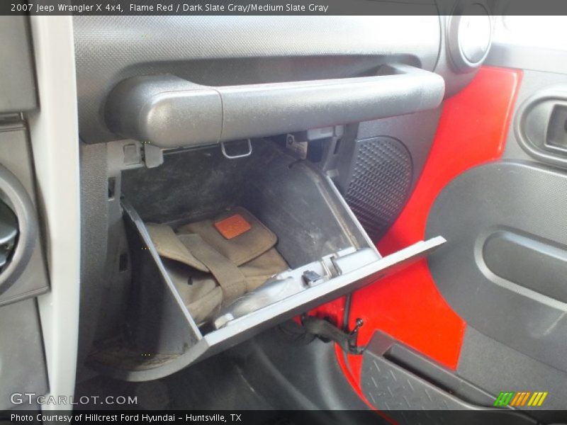 Flame Red / Dark Slate Gray/Medium Slate Gray 2007 Jeep Wrangler X 4x4