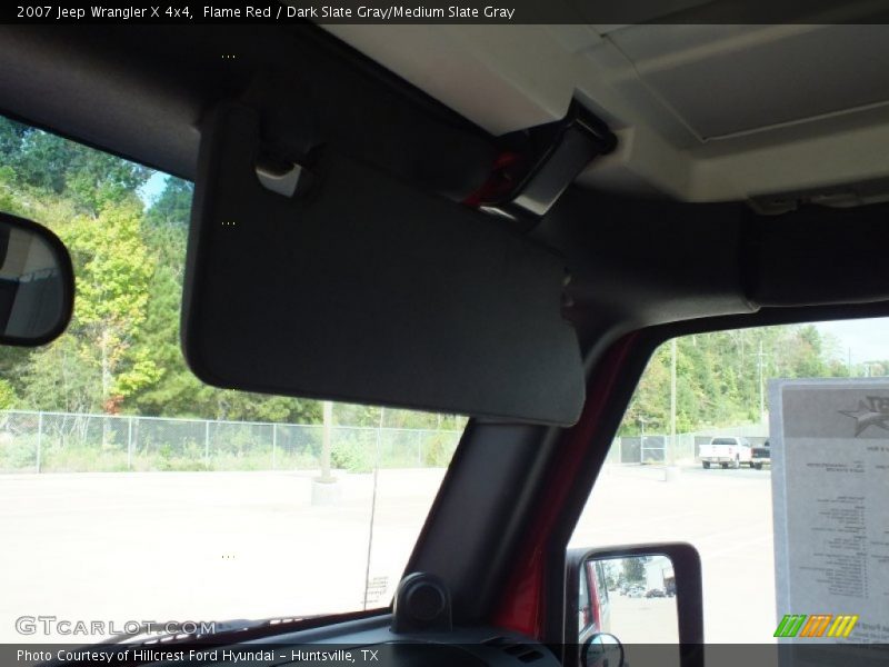 Flame Red / Dark Slate Gray/Medium Slate Gray 2007 Jeep Wrangler X 4x4