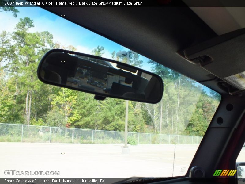 Flame Red / Dark Slate Gray/Medium Slate Gray 2007 Jeep Wrangler X 4x4