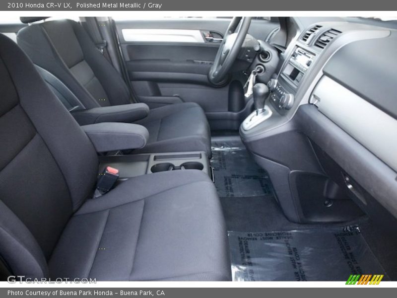Polished Metal Metallic / Gray 2010 Honda CR-V LX